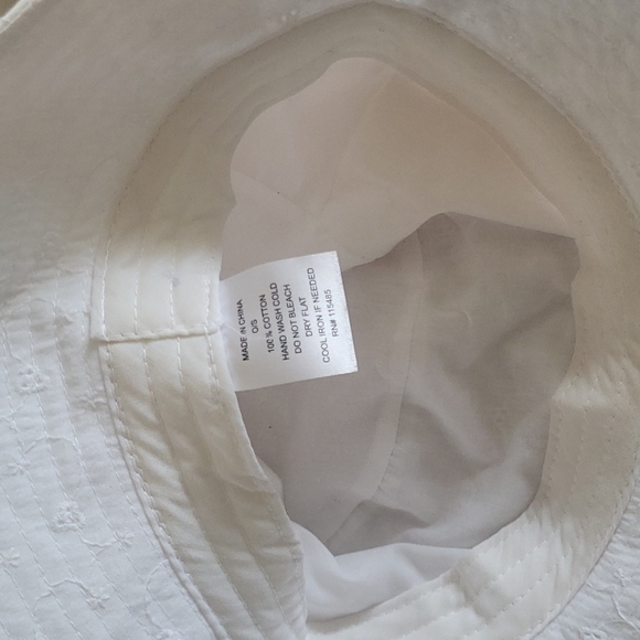 White Islet Bucket Hat - Picture 2 of 2